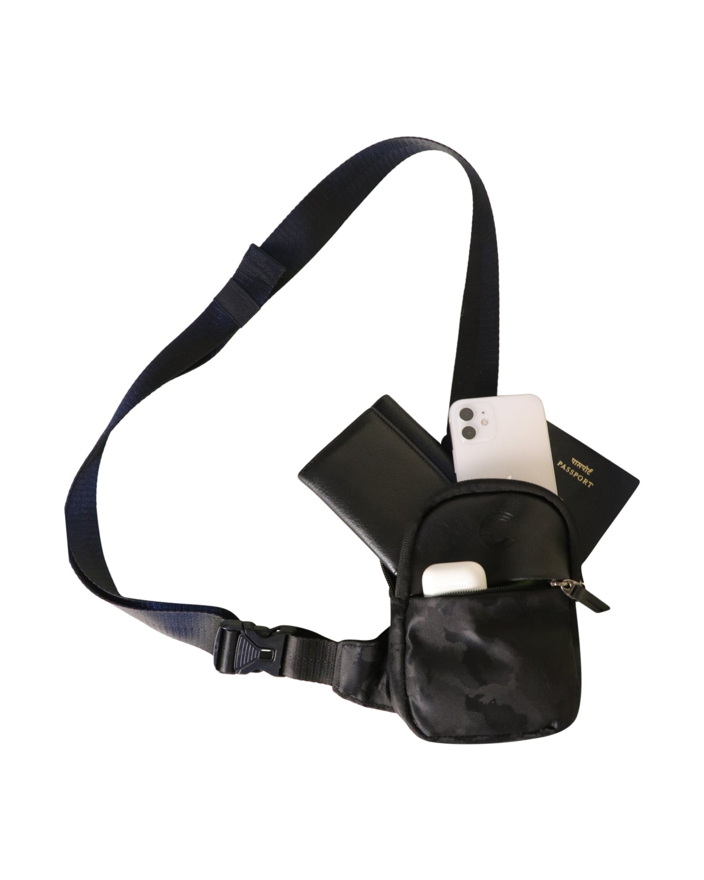 Crossbody Body Camo - Ninja Black
