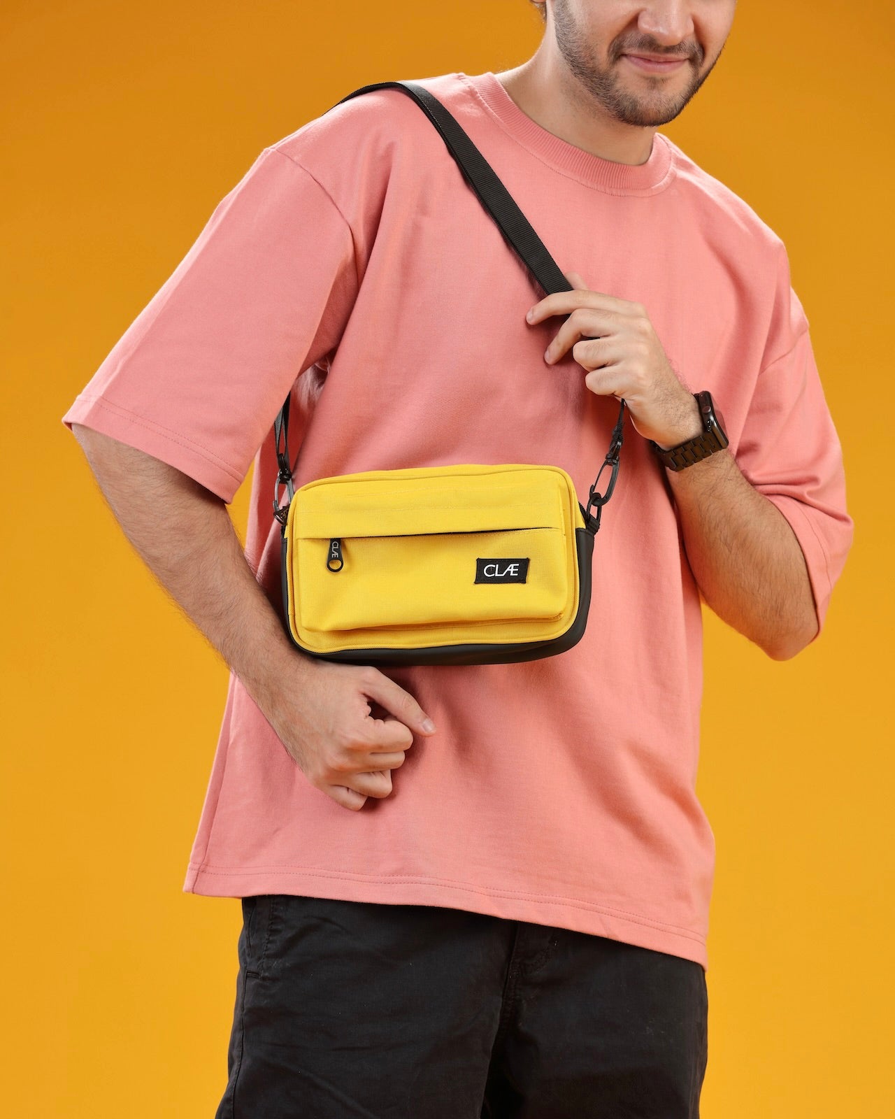 Urban Sling Bag - Yellow