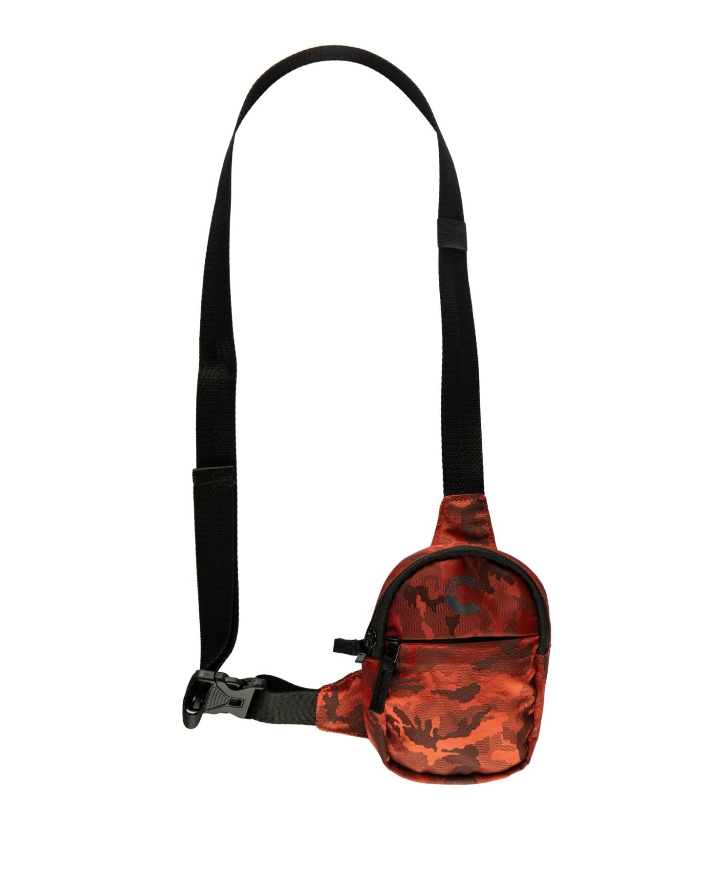 Crossbody Camo Bag - Fiery Red