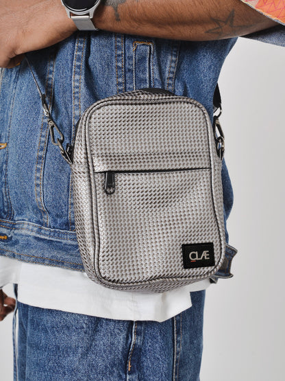 Astronaut Silver Sling Bag