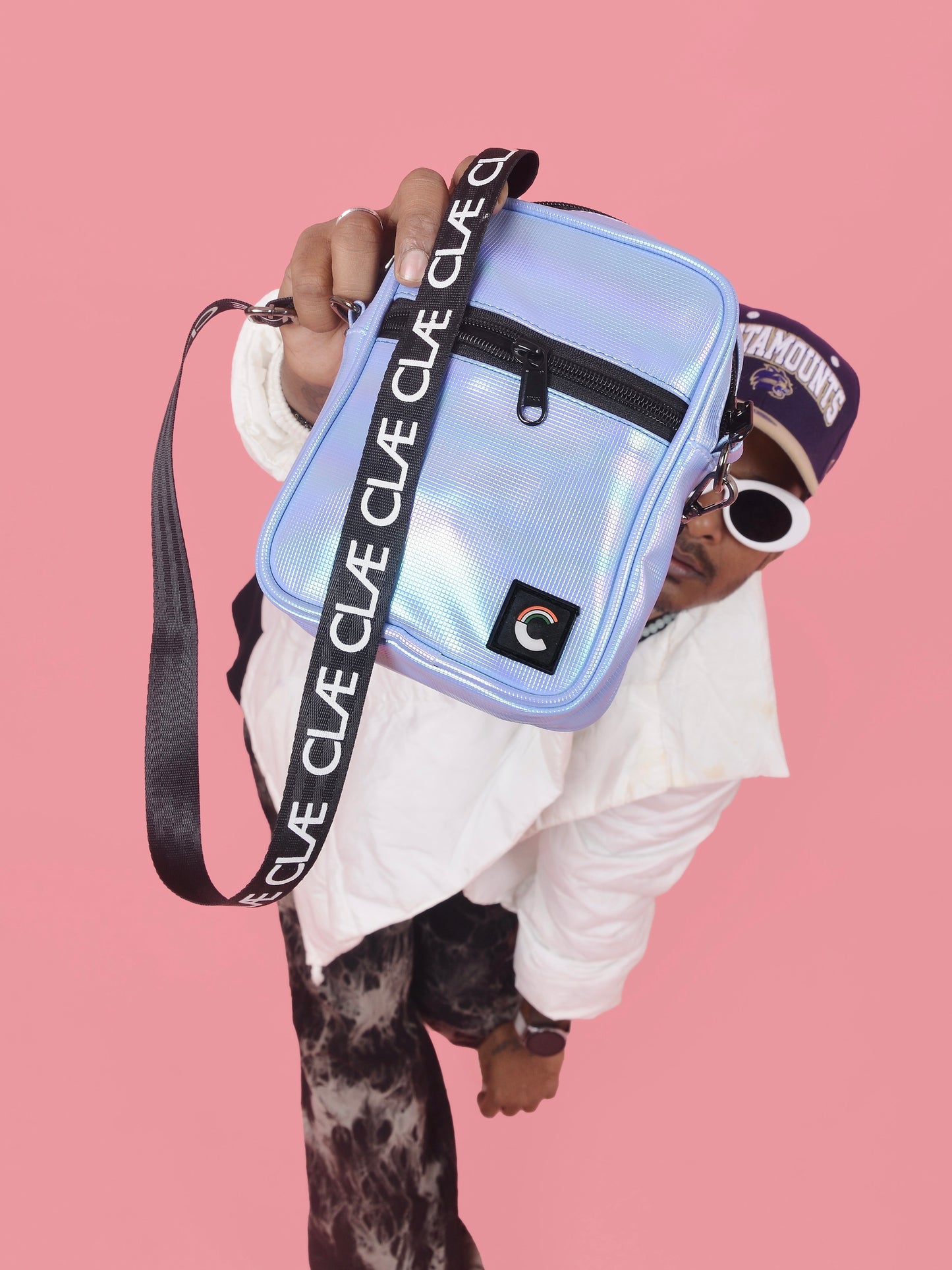 Saturn Blue Sling Bag